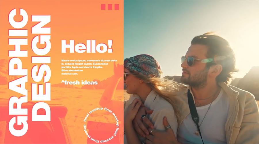 All Set Fullscreen Titles After Effects Template