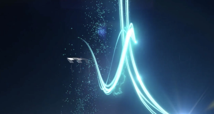 Particle Ripple Logo, a creative motion graphics opener.