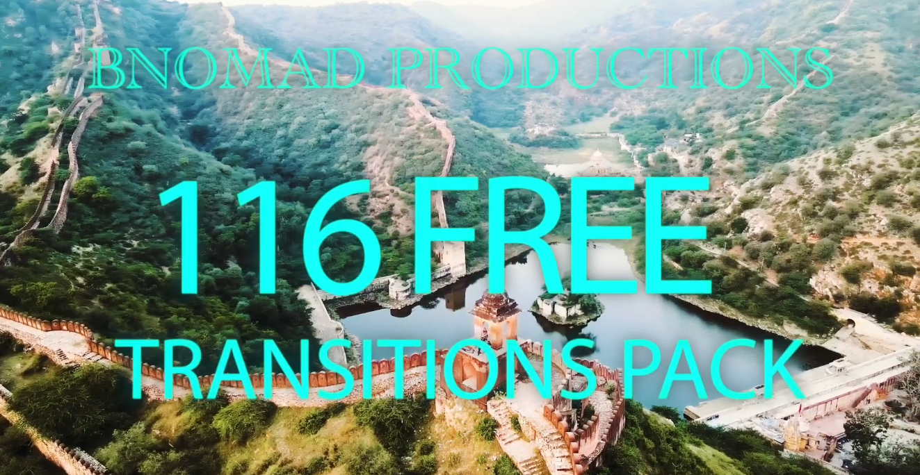 116 Cinematic Transitions Pack for Premiere Pro free download