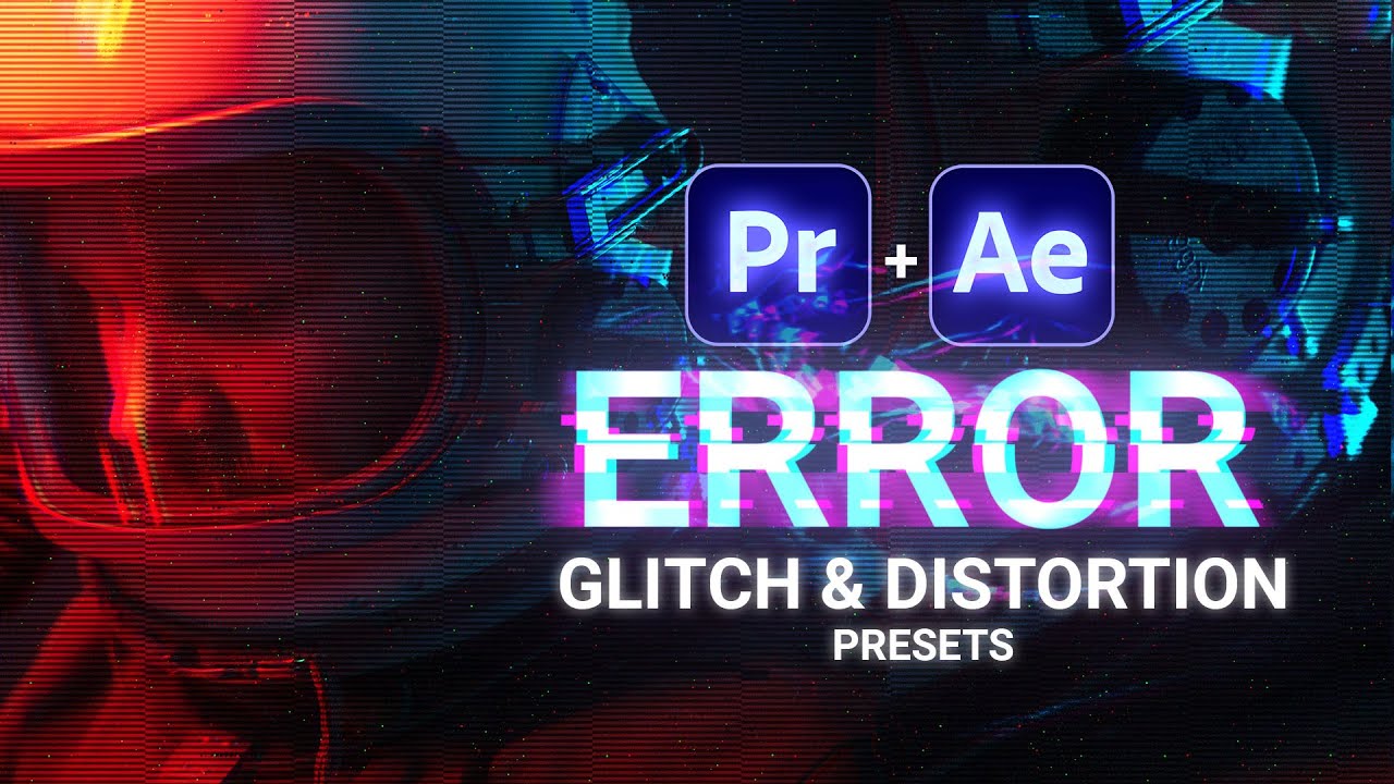 Free Glitch and Distortion Presets for Adobe Premiere Pro by Cinecom
